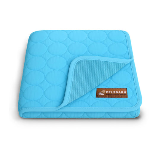 Pelsbarn Ice Silk Self-Cooling Dog Mat | Large, Non-Slip