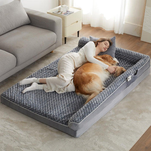 BFPETHOME XXL Orthopedic Dog Bed | Waterproof & Washable